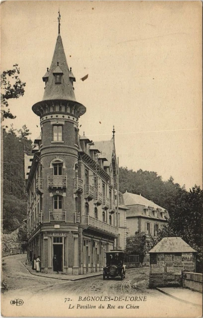 CPA BAGNOLES-de-l'ORNE-Le Pavillon du Roc au Chien (29778)