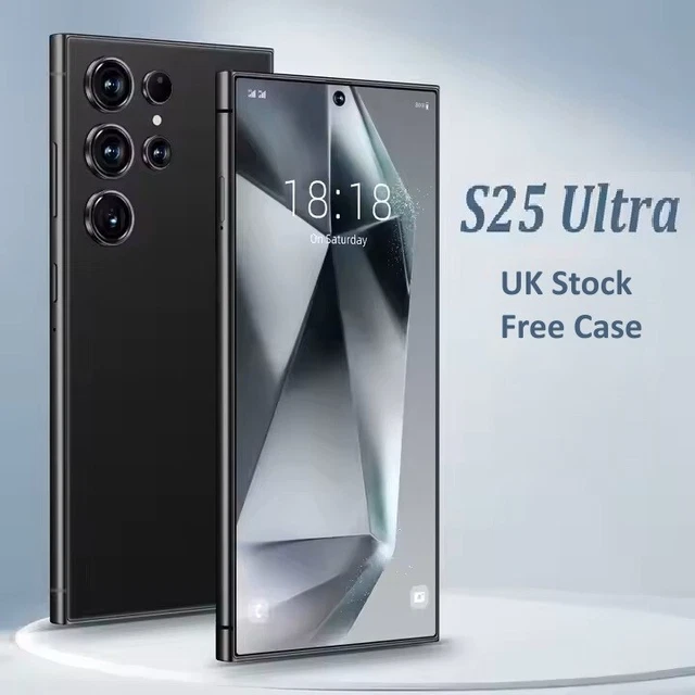 NEW S25 ULTRA Global Unlocked, 5G Smartphone 7.3" Android Cellphone