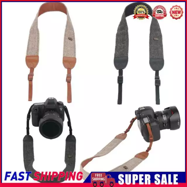 2Camera Shoulder Neck Vintage Strap Belt for Sony Nikon Canon Olympus DSLR