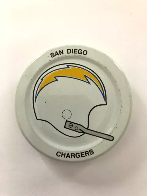 Vintage San Diego Chargers Gatorade Bottle Cap Lid NFL Football Helmet Logo 70s