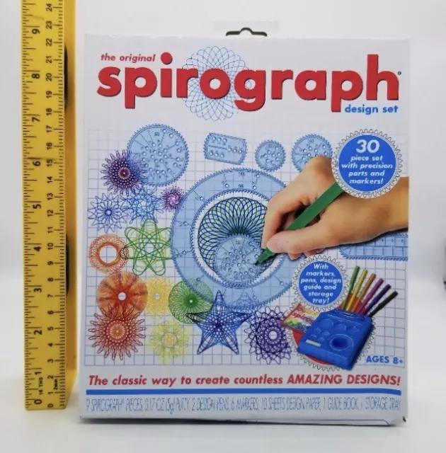 Spirograph Design Set 30 Piece Set Ages 8+ Brand New Unopened Free Postage Aust.