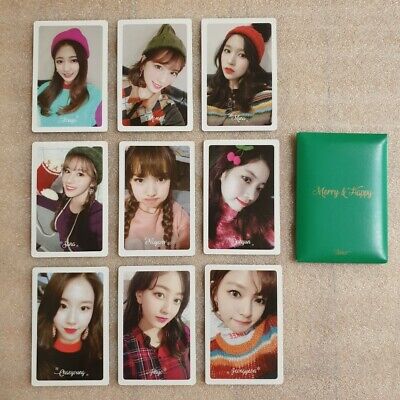 Twice Nayeon Merry Happy Official Green Photocard Us Seller Free Shipping 7 50 Picclick