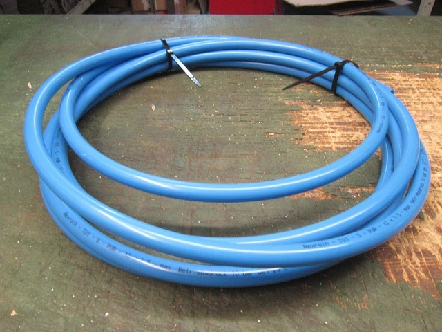 5 Mtr Druckluft-Schlauch 12x1,5 blau 10 Bar Rexroth PUR Neu9