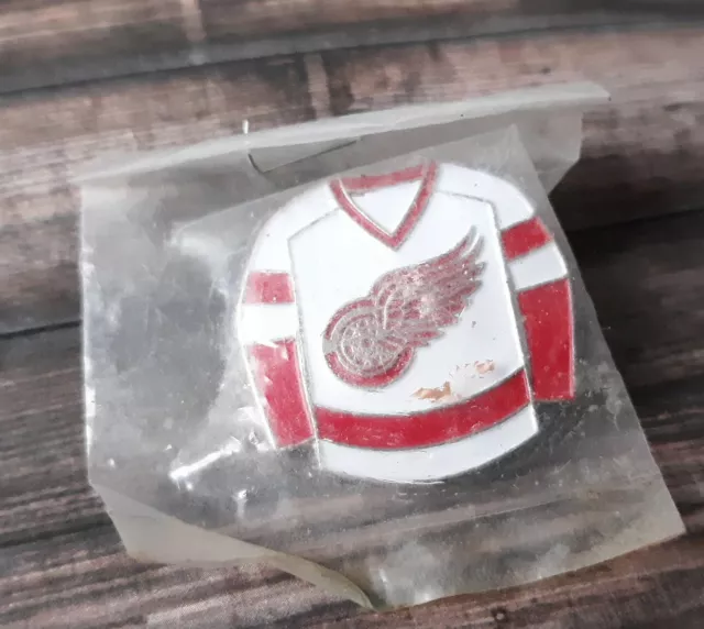 Detroit Red Wings Hockey Jersey MI Michigan Hat Jacket Lapel Pin Licensed