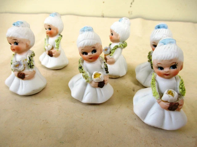 ANCIEN POUPÉE FROZEN Charlotte Miniature Tout Bisque Poupée Chine Tête