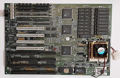 Shuttle HOT-539 Sockel 7 ISA Mainboard + Intel Pentium 75MHz + 32MB EDO-RAM