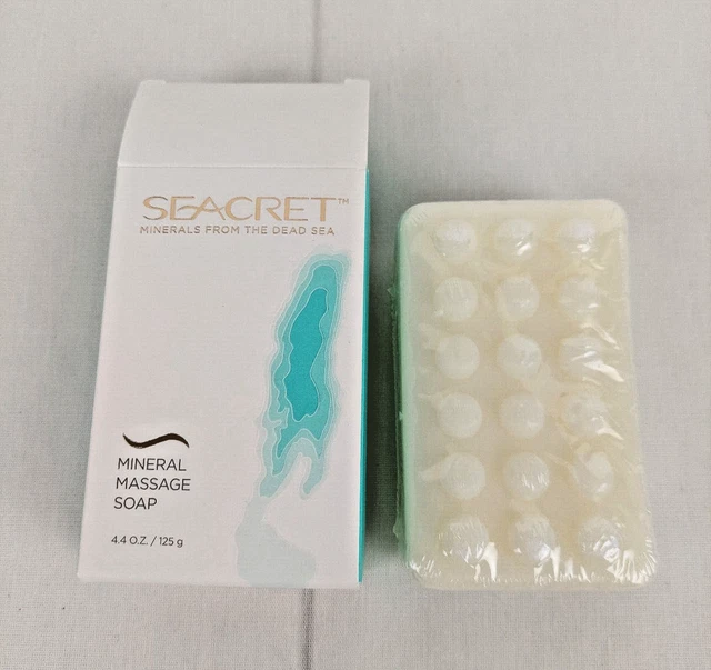 SEACRET Mineral Massage Soap 4.4oz/125g  Bar
