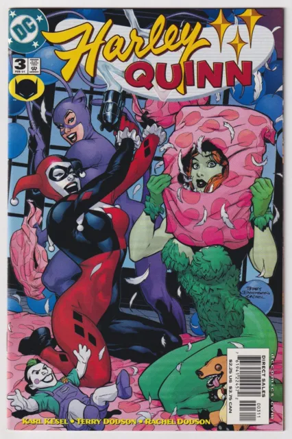 HARLEY QUINN #3 | Vol. 1 | Catwoman & Poison Ivy | Terry Dodson | 2001 | NM-