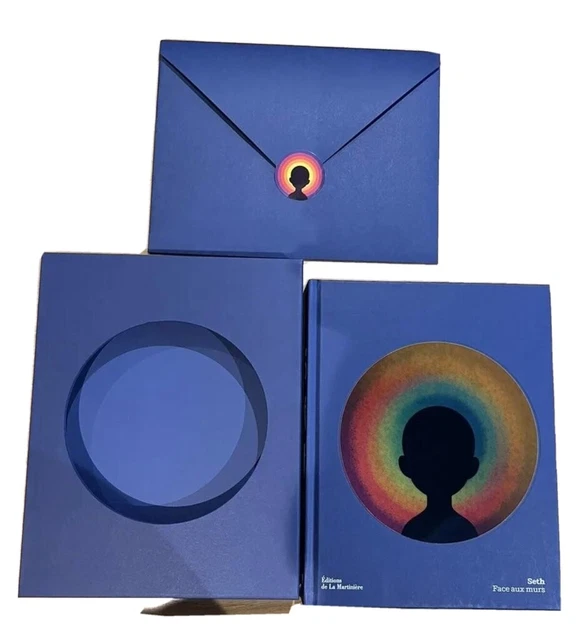seth globepainter Collector Signed Book + 2 Prints Face Aux Murs