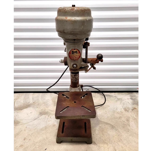 Vintage 1950s - 1960s South Bend Lathe Precision 14" Drill Press Model CD400B