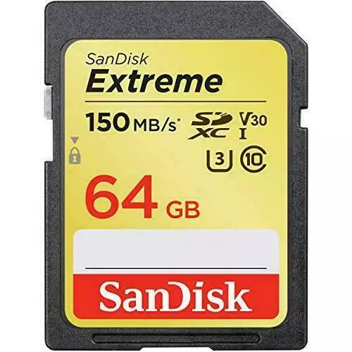 SanDisk Extreme 64GB SDXC Class 10 Memory Card