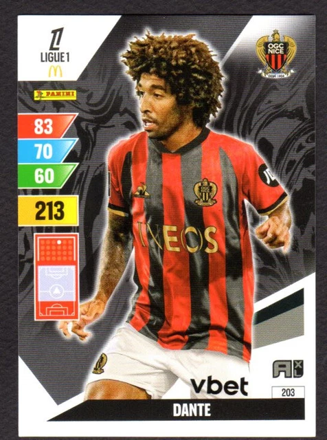 Carte Adrenalyn Signée OGC Nice - Joueur PEJCINOVIC - Football Ligue 1 - Collection