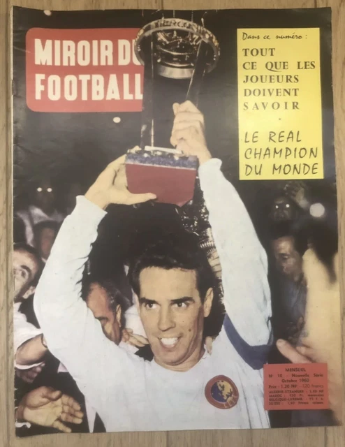 MIROIR DU FOOTBALL n° 230 de 1975 OM – ASSE 1-2 L'EXPLOIT + POSTER ST