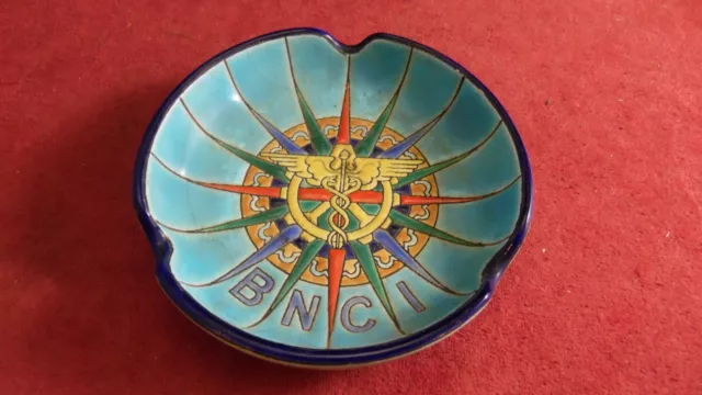 Vide poche / cendrier en émaux de Longwy BNCI