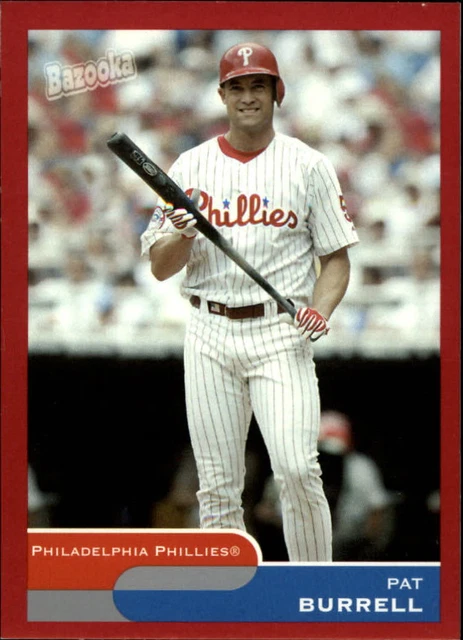 2004 (PHILLIES) Bazooka Red Chunks #40 Pat Burrell