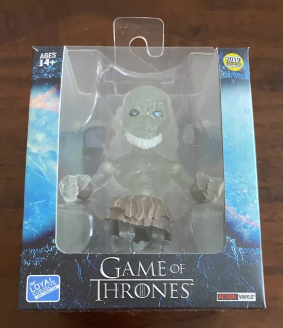 SDCC 2019 TLS FANJAM EXCLUSIVE Game Of Thrones CLEAR WHITE WALKER Loyal Subjects