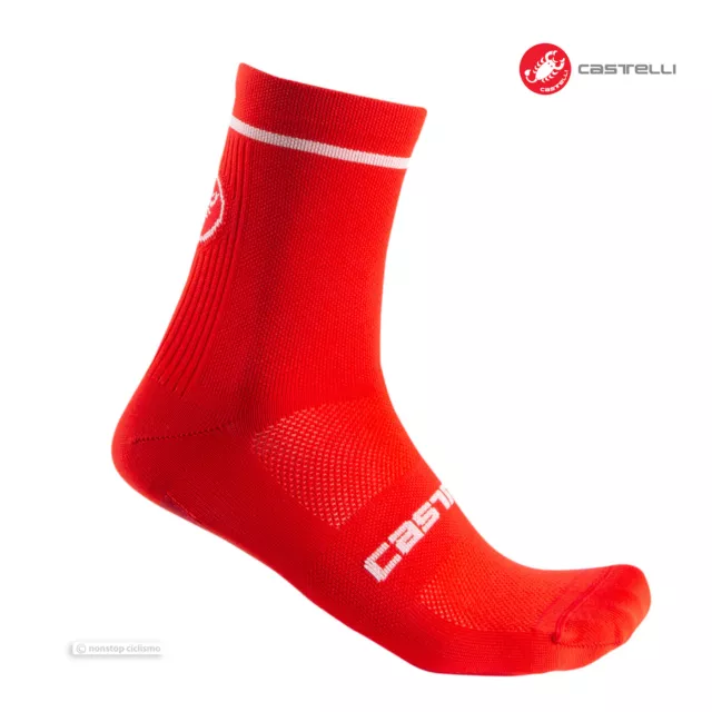 Castelli ENTRATA 13 Socks : RED