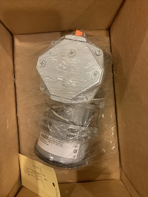 Gast MOA-P101-AA Oil Less Air Diaphragm Compressor Pump, 115V 0.52 cfm, NOS NIB Gast MOA-P101-AA Oil Less Air Diaphragm Compressor Pump, 115V 0.52 cfm, NOS NIB