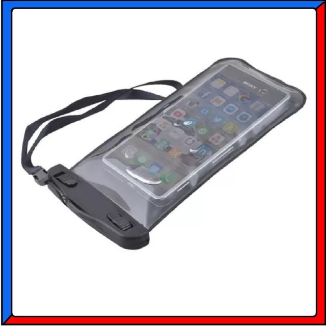 Cover Custodia Impermeabile Smartphone Cellulare Subacquea Universale Piscina