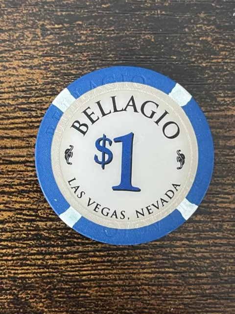 Bellagio Las Vegas $1 Casino Chip