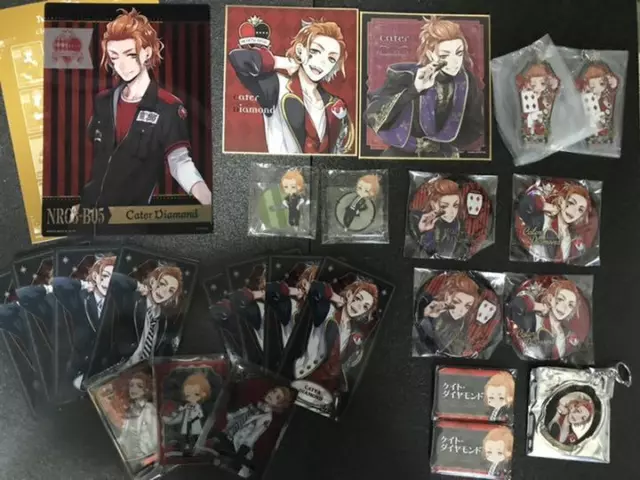 Twisted Wonderland Goods Acrylic Stand Trading Card Bulk Sale Cater