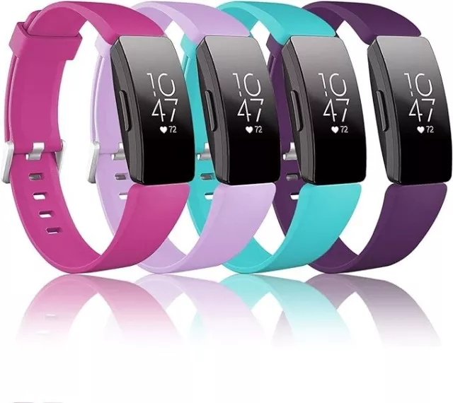 4 Pack Compatible with Fitbit Inspire Hr Straps/Fitbit Inspire Straps for Women