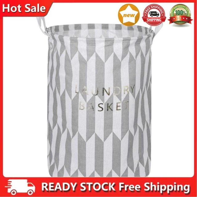 woyiazt plegado impermeable geometría lienzo juguete ropa estante