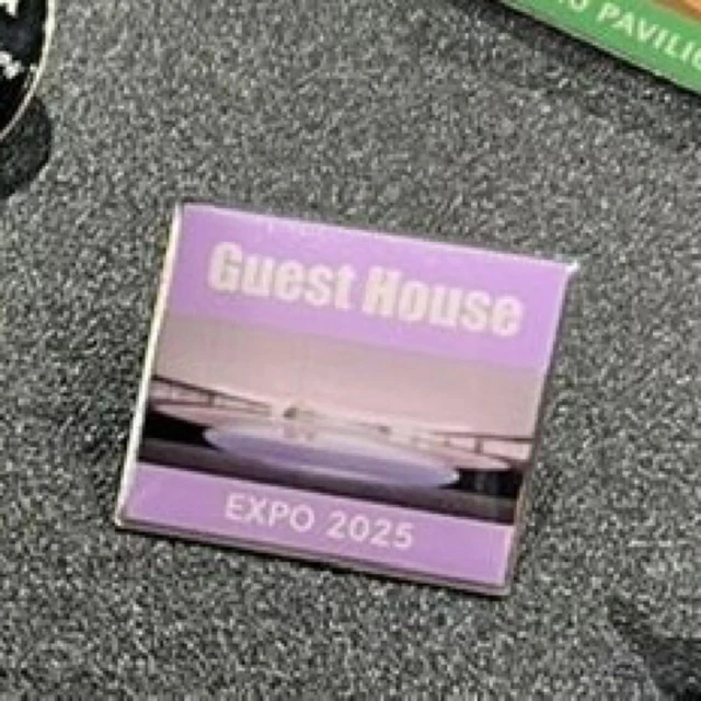 2025年関西万博 Expo25/GUEST HOUSE pin badge OSAKA EXPO 2025 Guest House Pin Badge Collectible Japan