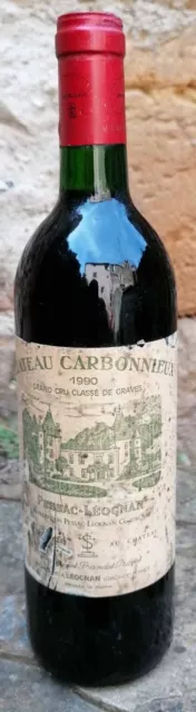 Bordeaux 1990 Grand Cru Classé de Graves Chateau CARNONNIEUX PESSAC-LEOGNAN