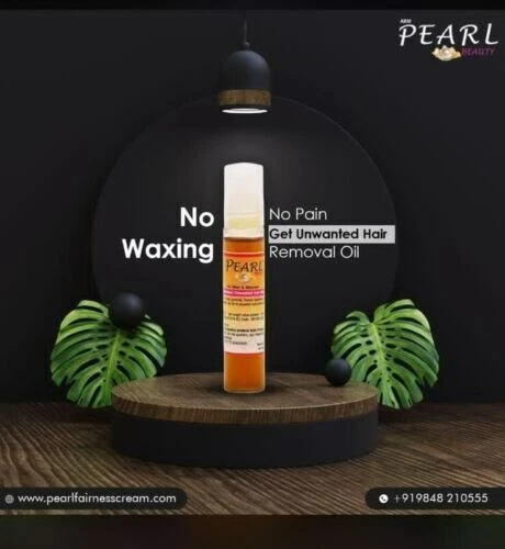 Aceite de depilación no deseado Pearl