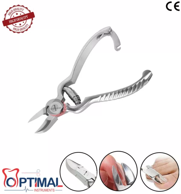 Toe Nail Clippers Cutters Nippers Chiropody Heavy Duty Thick Fungus Ingrown Nail