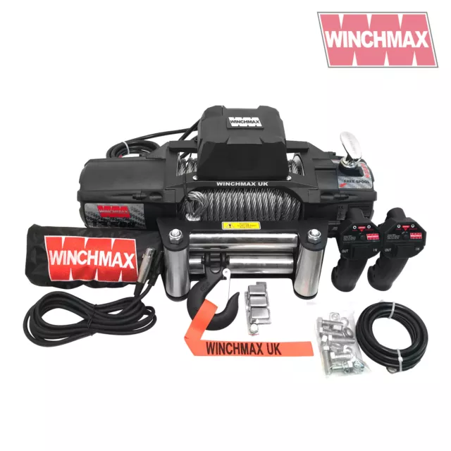 Treuil Électrique 12V 6123.5kg Sl Militaire Special WINCHMAX - Secours / 4x4 -