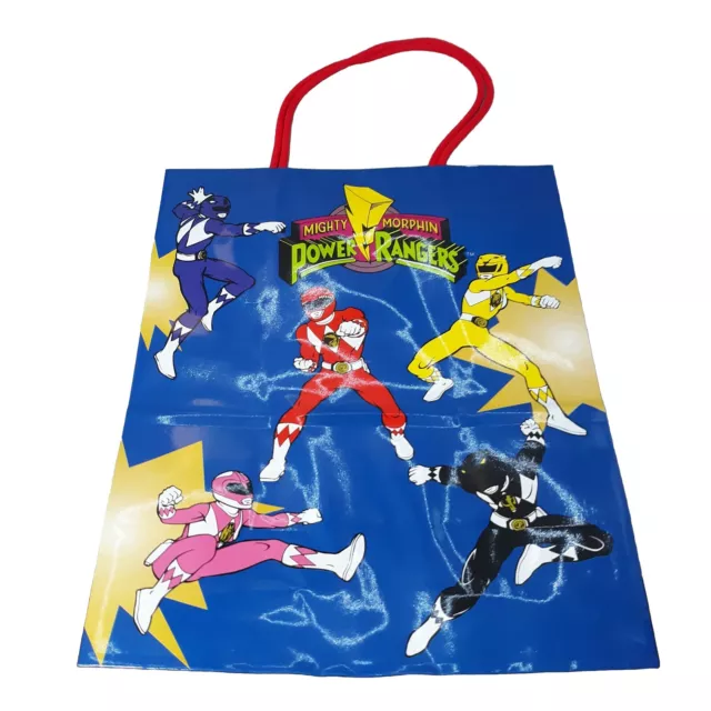 Vintage 1994 Saban Hallmark Mighty Morphin Power Rangers Gift Party Bag