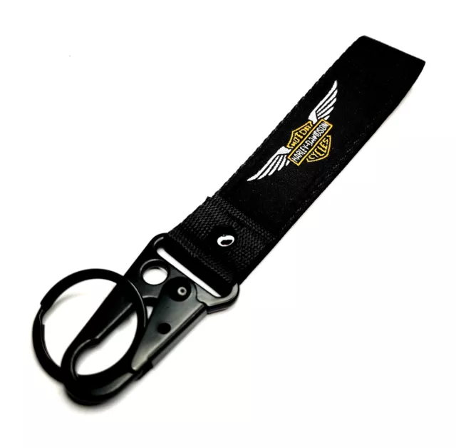 Harley Davidson Schlüsselanhänger Merchandise Keychain Anhänger mit Karabiner 3