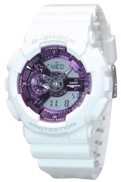 Casio G-Shock Colección de Temporada 2023 Esfera Morada GA-110WS-7A 200M Reloj