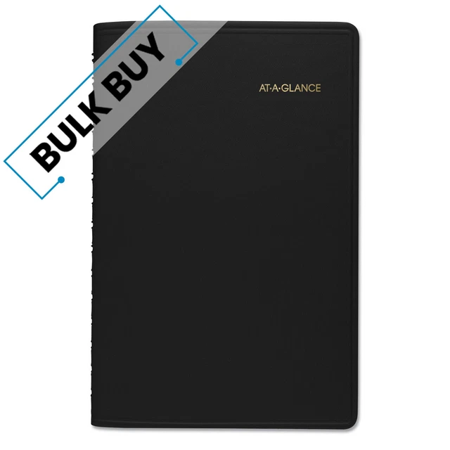 Daily Appointment Book with 15-Minute Appointments, O | Bulk order of 5 Each
