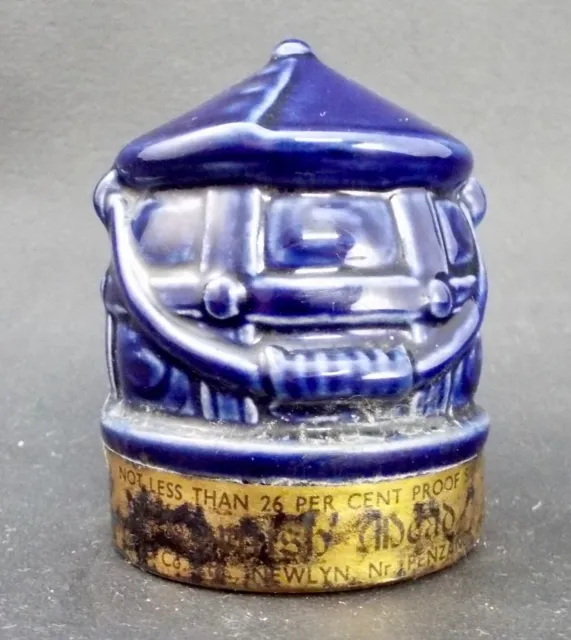 Vintage Pottery Newlyn Cornish Mead Bottle - Lantern - EMPTY