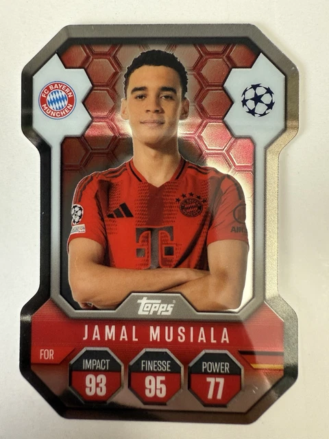 Carte Autographe Joshua Kimmich Bayern Munich 6/10 - Topps Musiala Curated Set 2023 - Near Mint