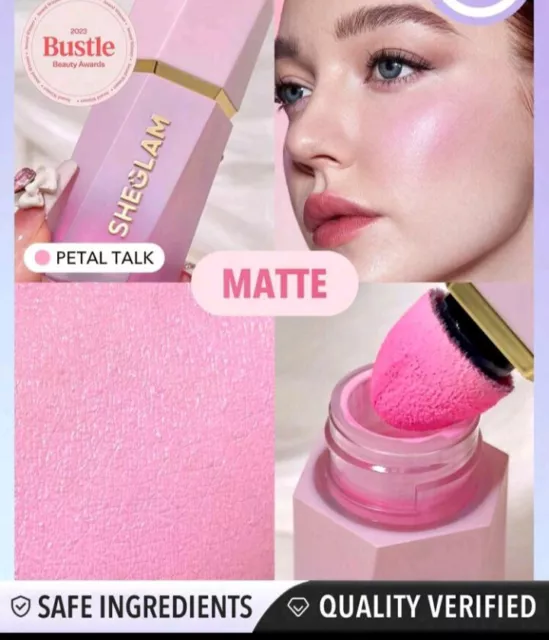 SHEGLAM COLOR BLOOM Liquid Blush Makeup for Cheeks Matte Finish