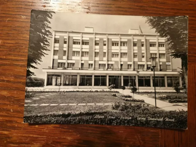 Abano Terme - Padova - Hotel Universal - Viagg. 1963 -5270-
