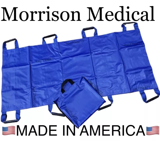 Morrison Medical 3010 BL Folding Stretcher Portable Fire Evacuation Stretcher