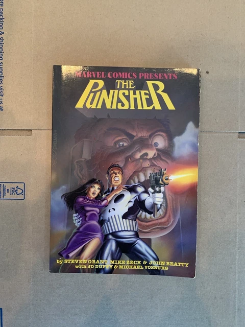 MARVEL COMICS PRESENTS THE PUNISHER TPB 1988 1ST PRINT Mike Zeck 1985 Series