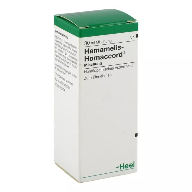 HEEL Hamamelis Homaccord 30ml Homeopathic Remedies