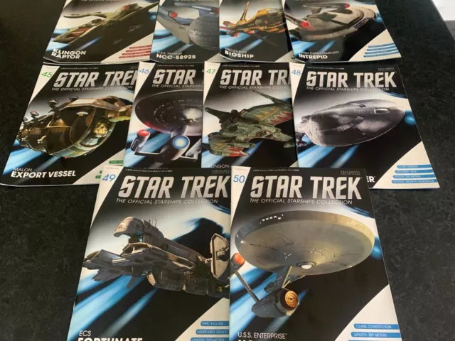 Eaglemoss Star Trek Starships Collection Multi-listing 41-50