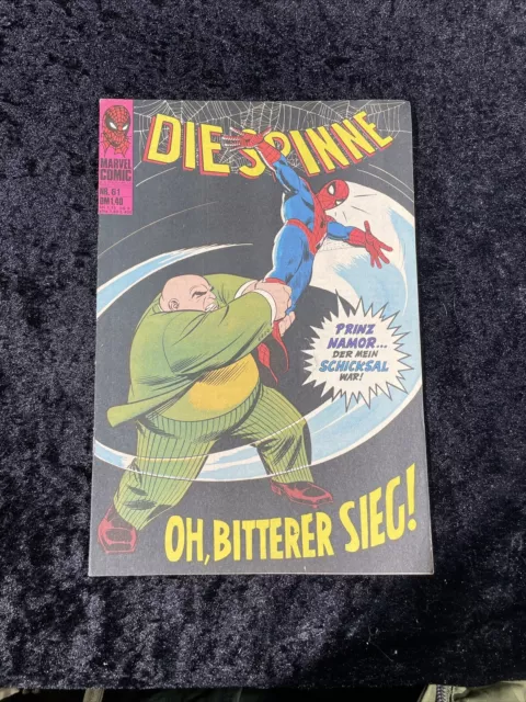 Die Spinne Spider-Man Williams Verlag Marvel Comic Nr. 61 Deutsch JF284