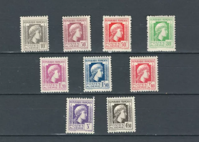 Algeria Algerie French Colonies  Complete Set Mh  Stamps Lot (Alger 70)