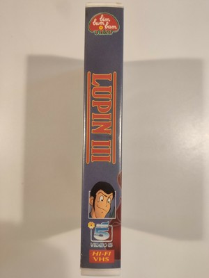LUPIN III IL Tesoro Degli Zar Vhs Bim Bum Bam Video *Rarissima* EUR