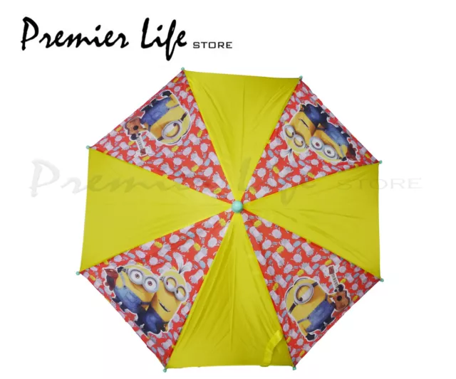 Despicable Me Minions Stick Movie Brolly Umbrella Official Minions Children Use 3