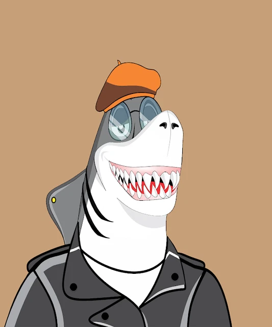 Laughing Shark # 721 - Limited Edition,  Only 1,111 available! RARE!