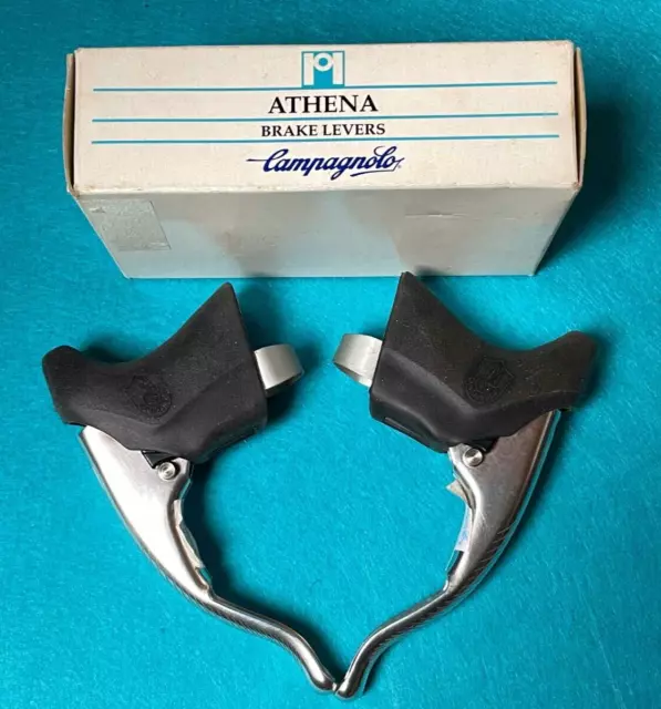 Vintage Campagnolo Brake Levers LEVE FRENO ATHENA ( C- RECORD ERA ) NEW IN BOX